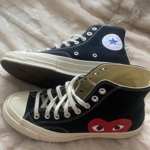 Comme Des garçons black hightops